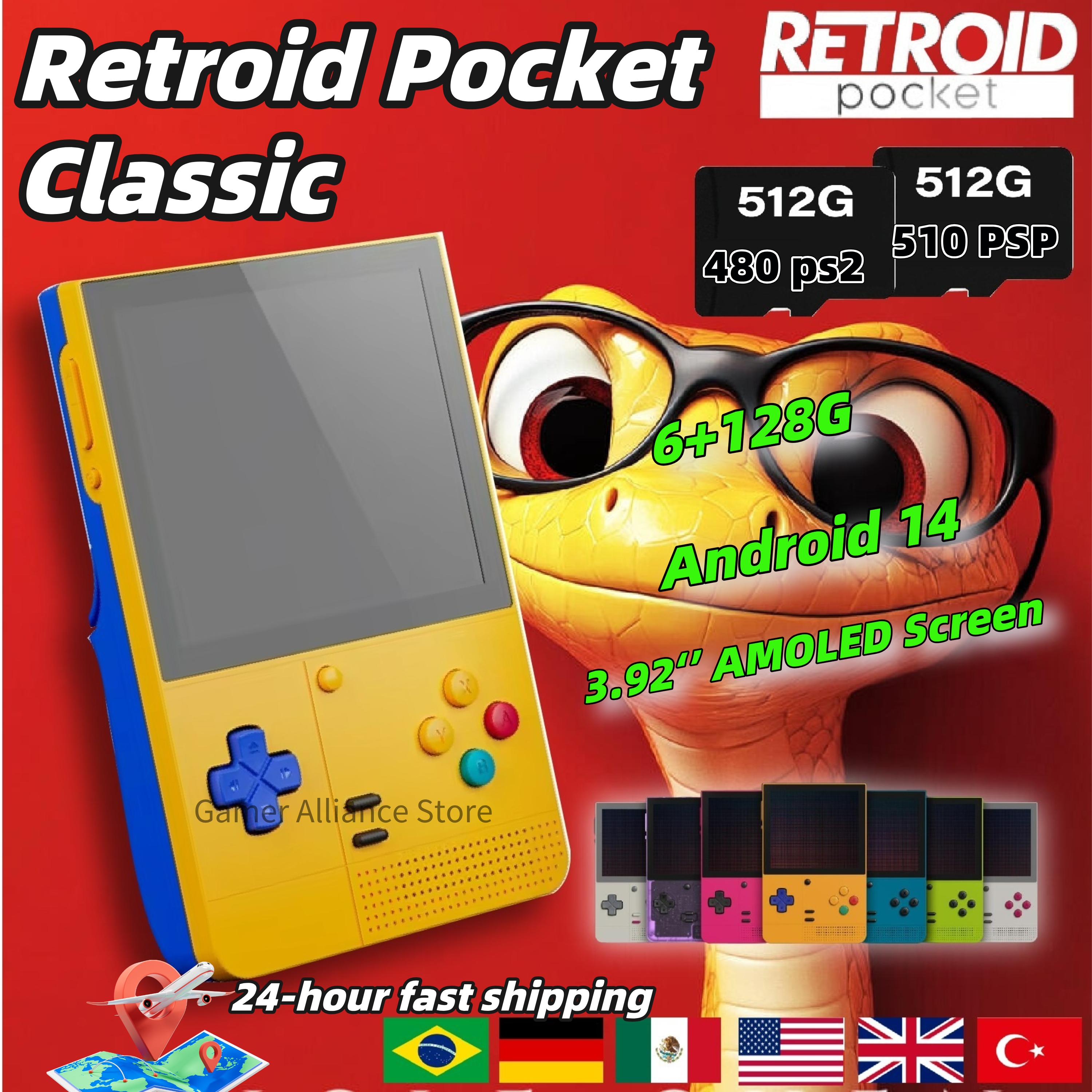 Retro Gaming Com - Retroid Pocket Classic RP Classic Retro