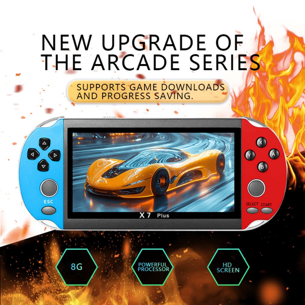 Retro Gaming Com - X7 Plus Handheld Game Console 5.1