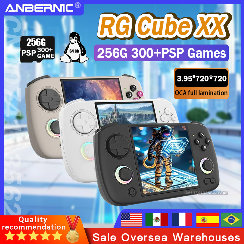 Retro Gaming Usb - ANBERNIC RG CubeXX Portable Handheld Games