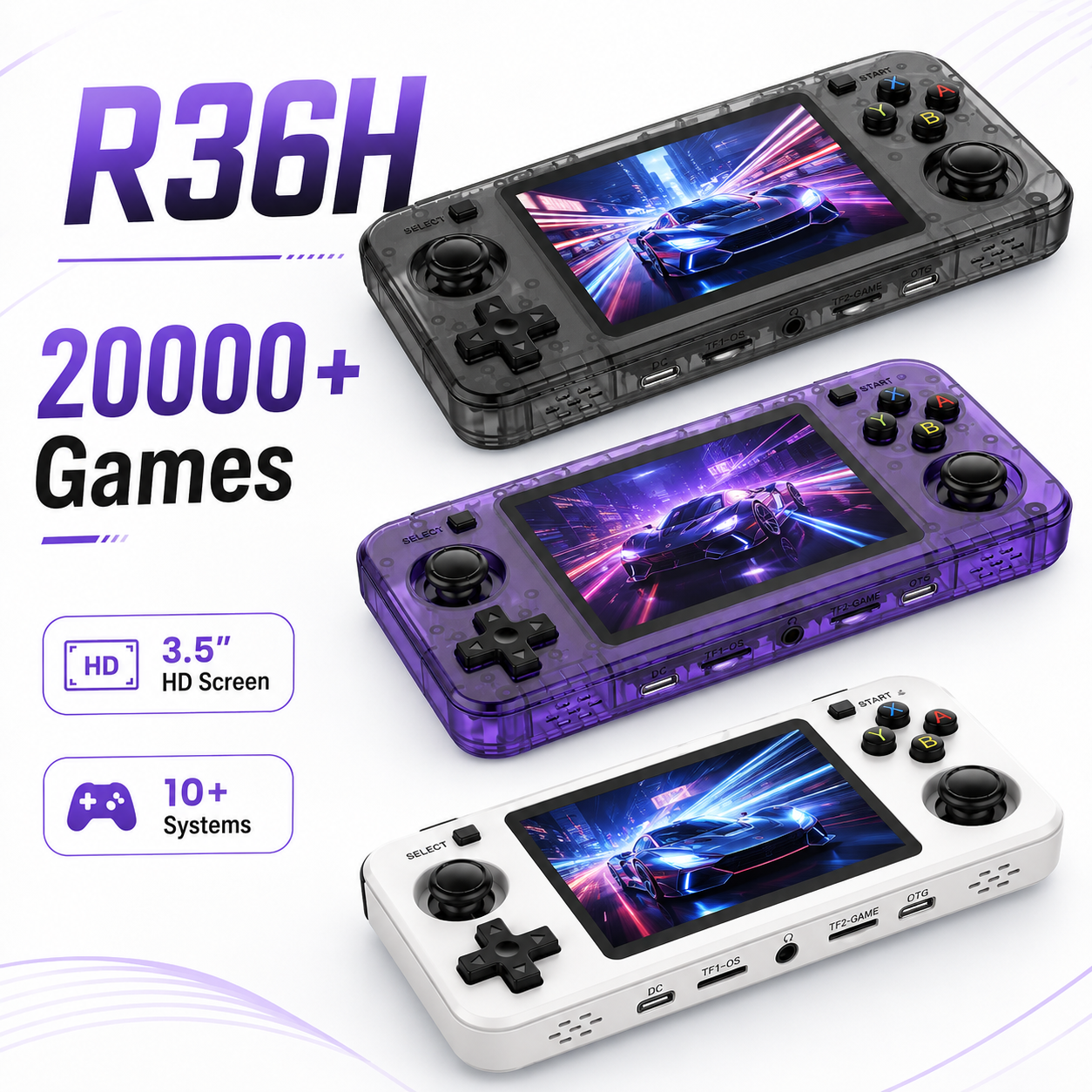 Retro Gaming Com - New R36H Retro Handheld Console Open-Source