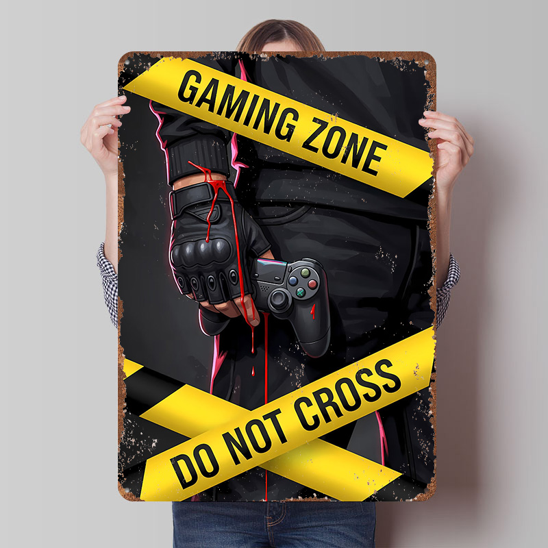 Gaming Zone Do Not Cross Poste - مراجعة Retro Gaming Zone وسعره