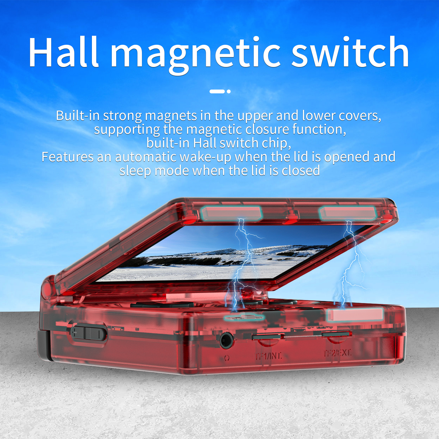 Anbernic NEW RG35XXSP Flip Han - مراجعة Retro Gaming Com وسعره