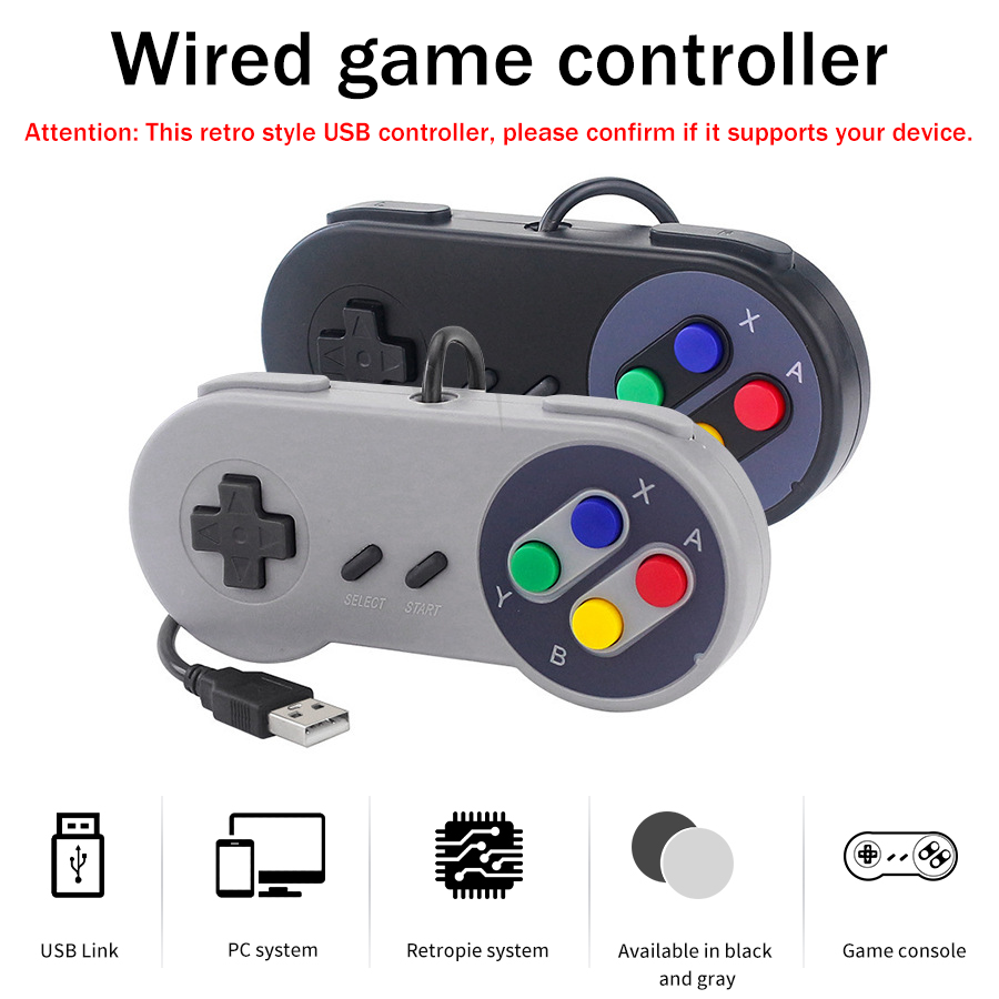 1-2 pcs SNES USB Controller Re - مراجعة Raspberry Pi Retropie وسعره