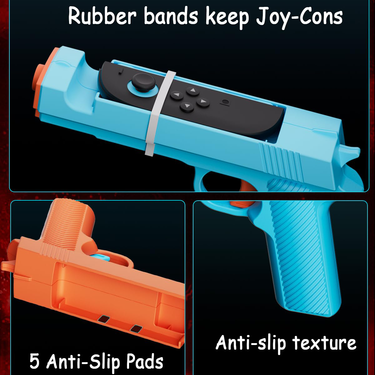 2 Pcs Shooting Game Gun for Sw - مراجعة Retro Gaming Gun وسعره