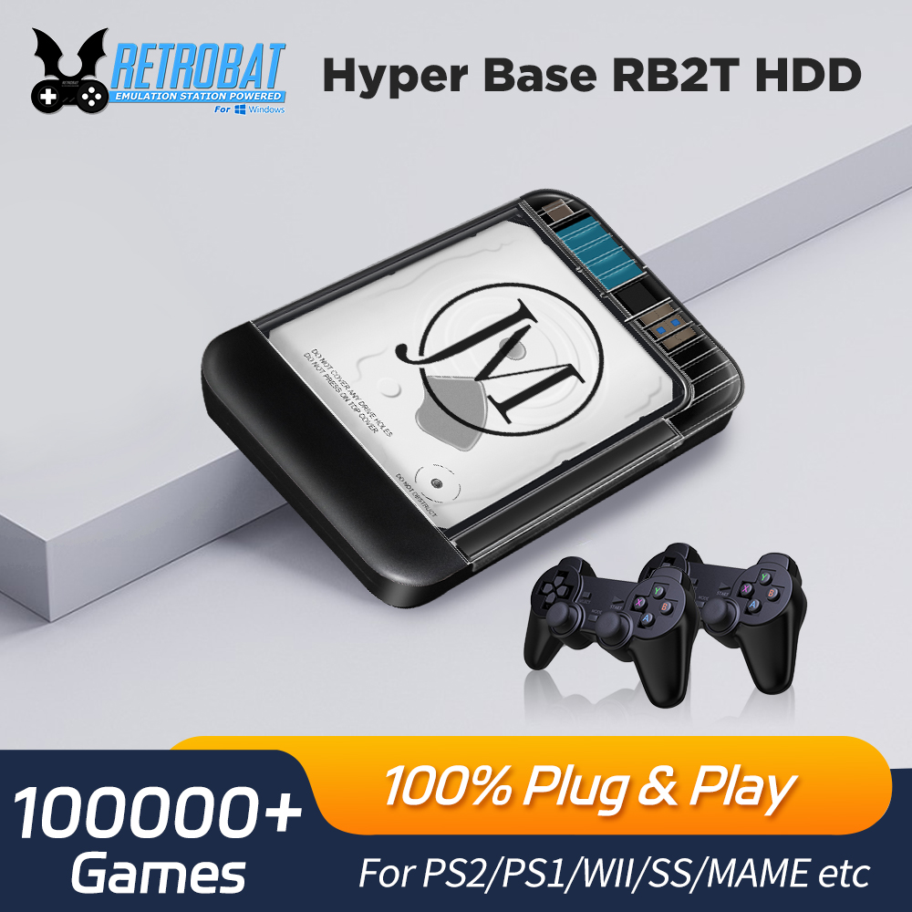 Retrobat 2T Portable  External - مراجعة Retro Gaming Hdd وسعره