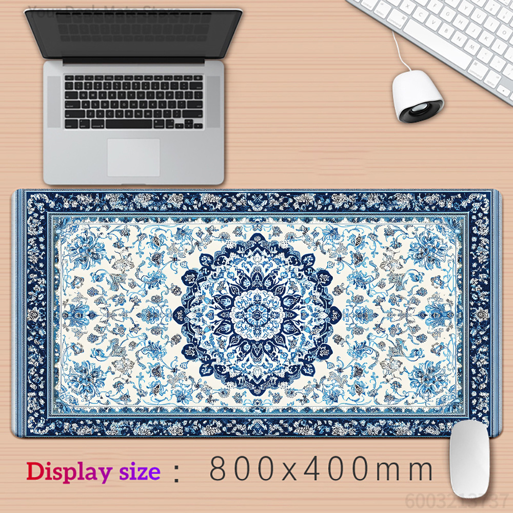 Retro blue Persian  mouse pad  - مراجعة Retro Gaming Xl وسعره