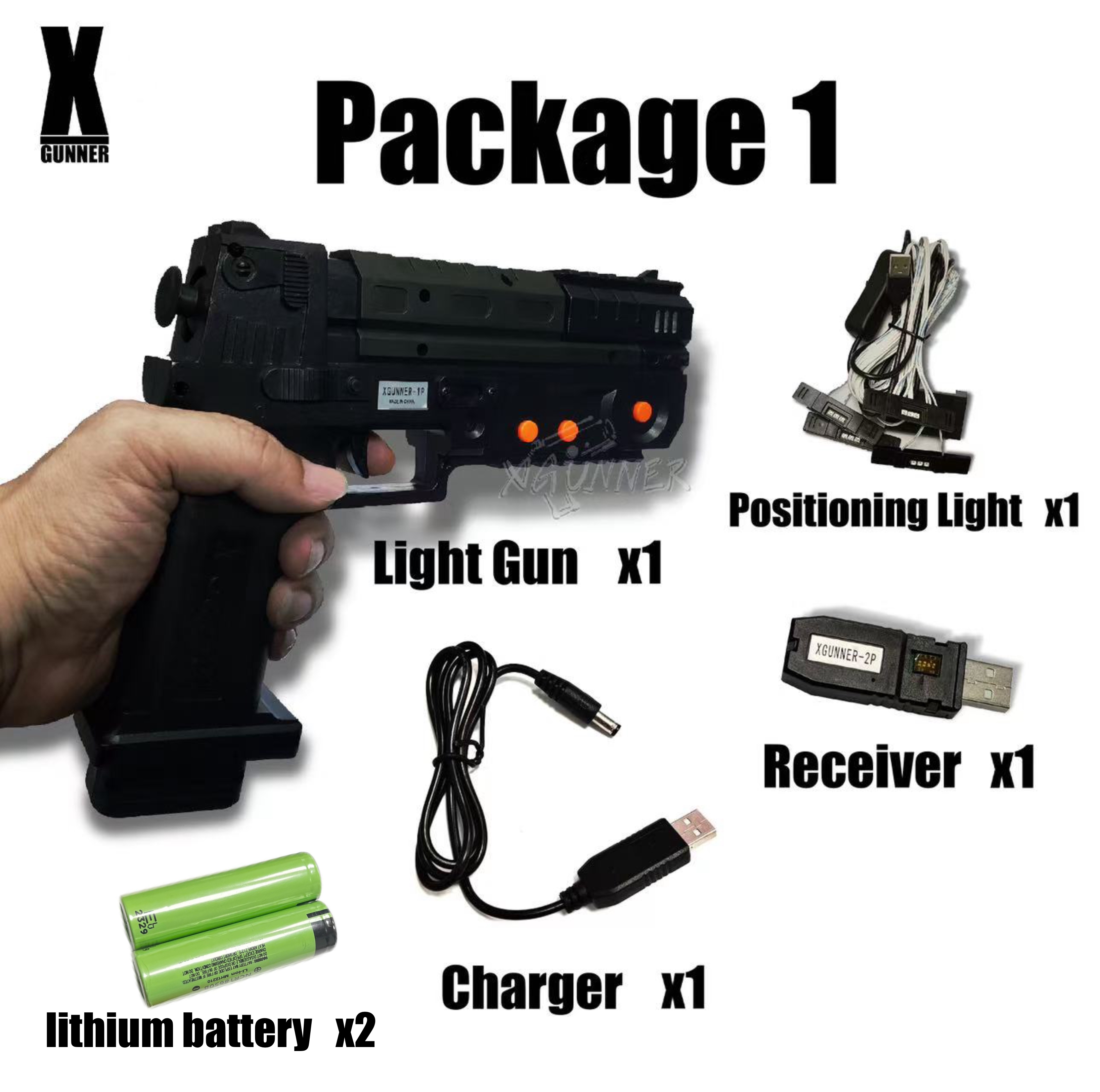 X-GUNNER XGUNNER  2.4G Wireles - مراجعة Retro Gaming Gun وسعره