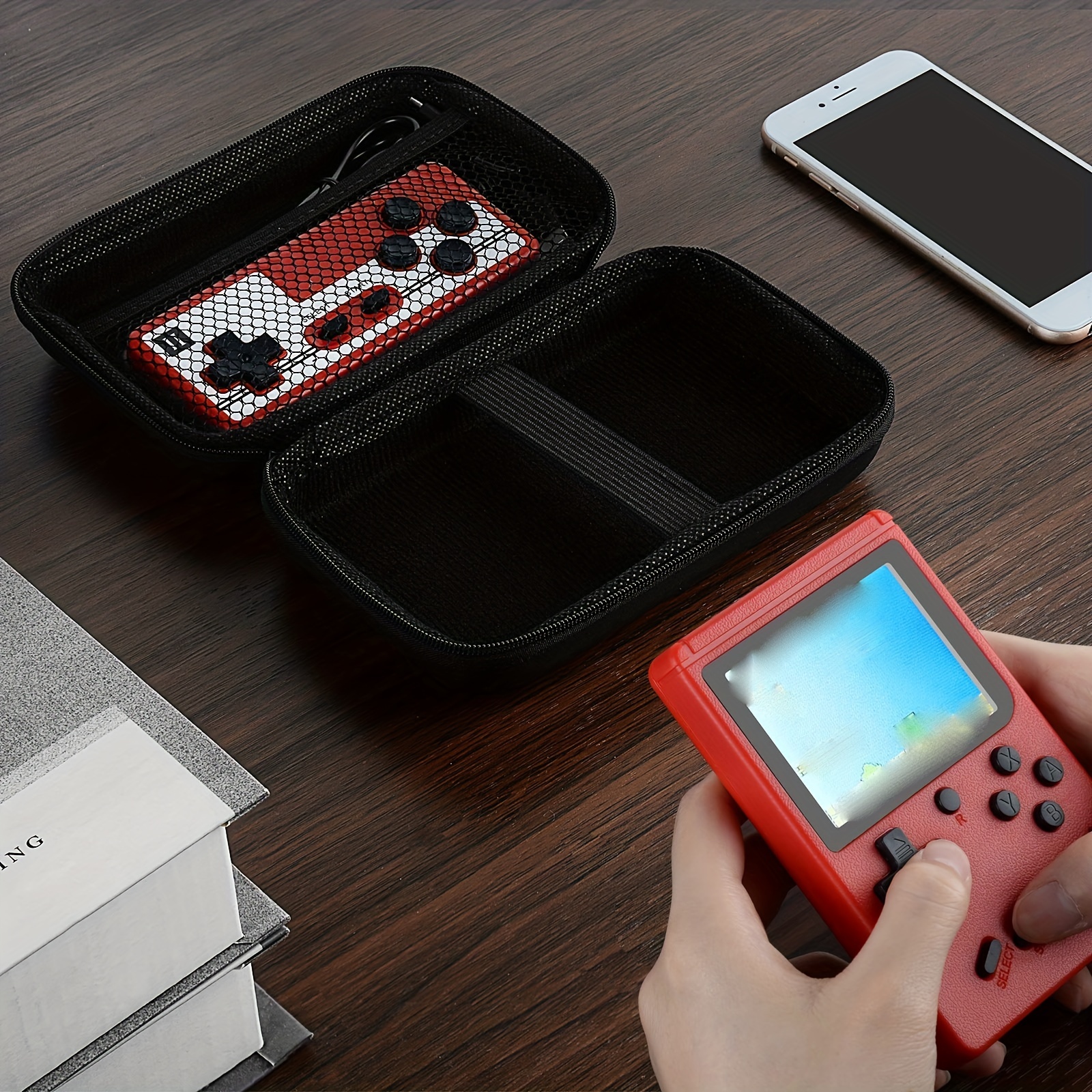 Handheld Game Console Carrying - مراجعة Retro Gaming Cable وسعره