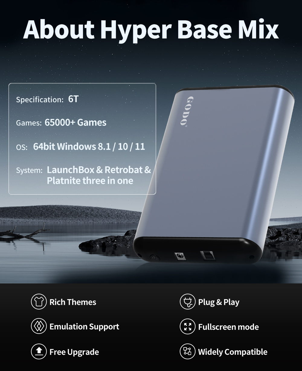 JMachen 6TB Portable Gaming HD - مراجعة Retro Gaming Hdd وسعره