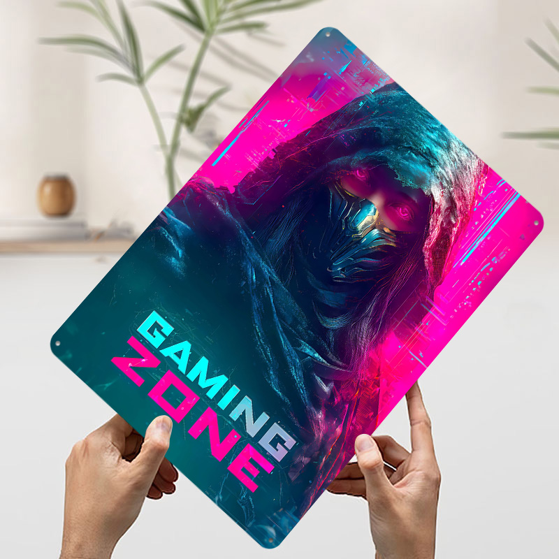 Gaming Zone Ninja Tinplate Pos - مراجعة Retro Gaming Zone وسعره