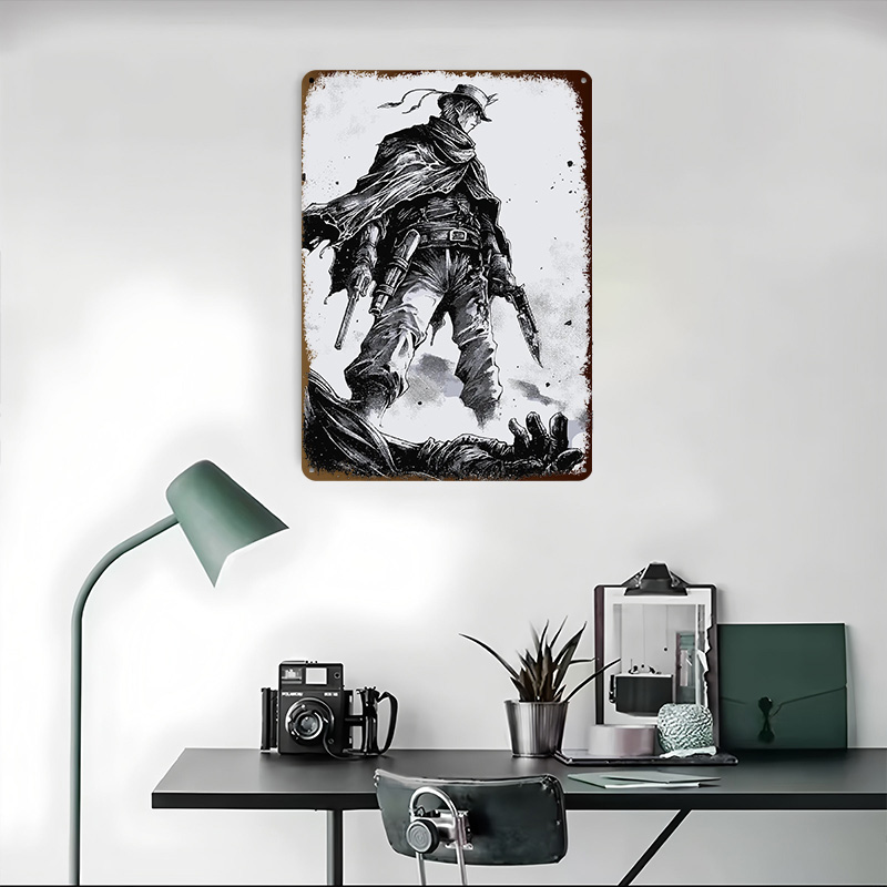 Cowboy With Guns and Knife Met - مراجعة Retro Gaming Gun وسعره