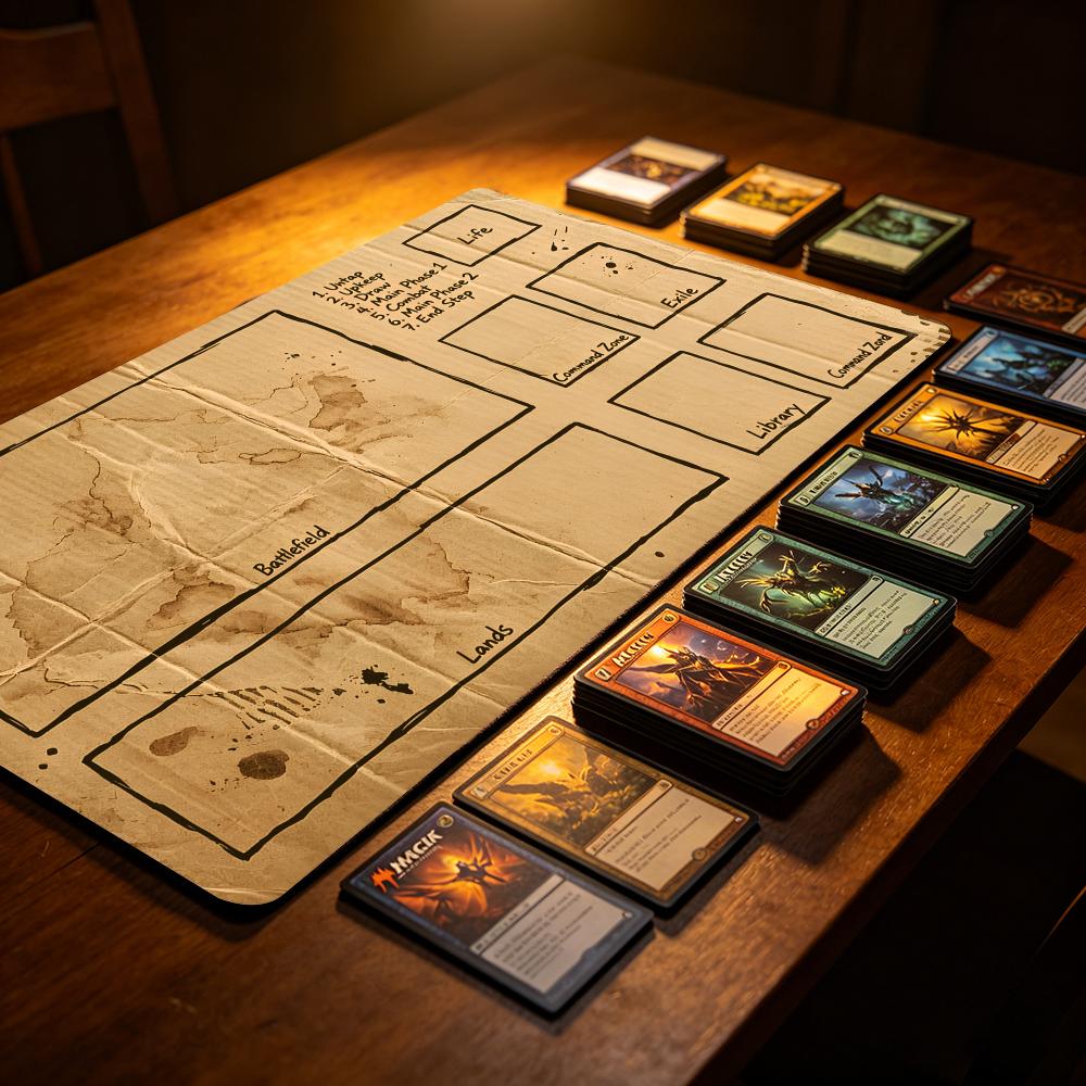Retro Aged Paper MTG  Mouse Pa - مراجعة Retro Gaming Zone وسعره