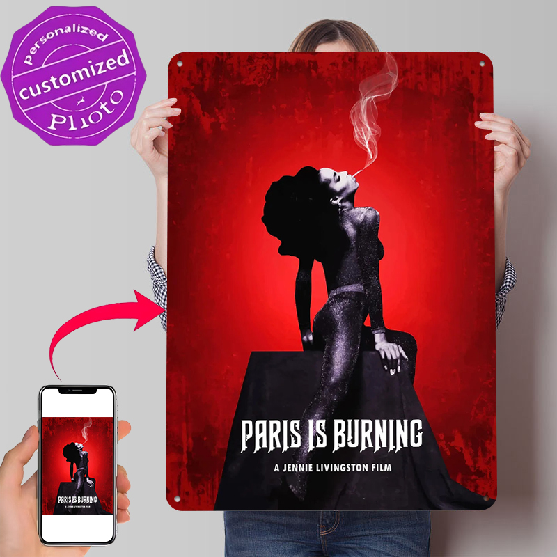Paris Is Burning Metal Poster  - مراجعة Retro Gaming Paris وسعره