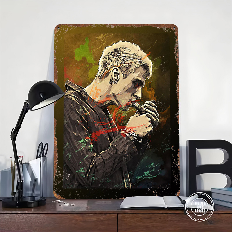 Machine Gun Kelly Tin Poster C - مراجعة Retro Gaming Gun وسعره