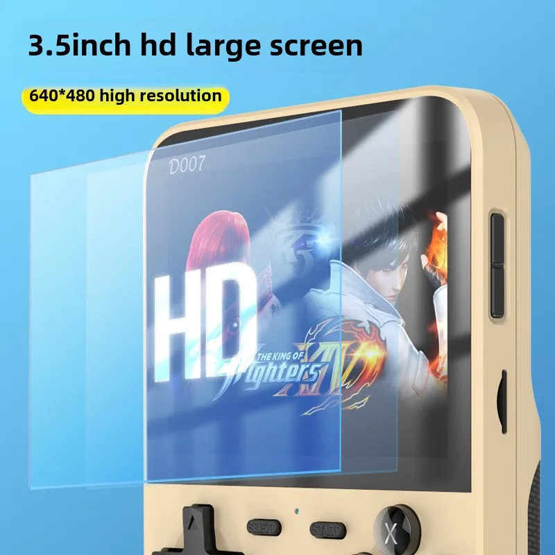 D007 Portable Video Game Conso - مراجعة Retro Gaming Handheld وسعره