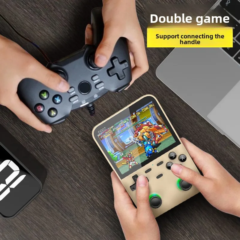 D007 Portable Video Game Conso - مراجعة Retro Gaming Handheld وسعره