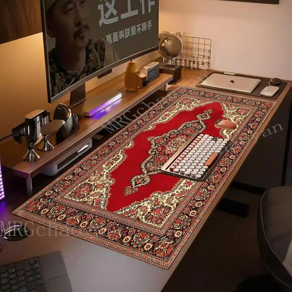 A huge Persian carpet, a myste - مراجعة Retro Gaming Keyboard And Mouse وسعره