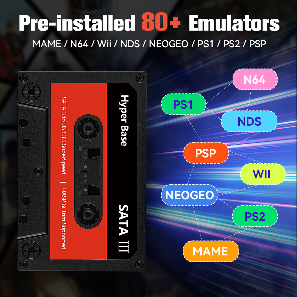 Batocera 500GB/2TB Retro Game  - مراجعة Retro Gaming For Windows وسعره