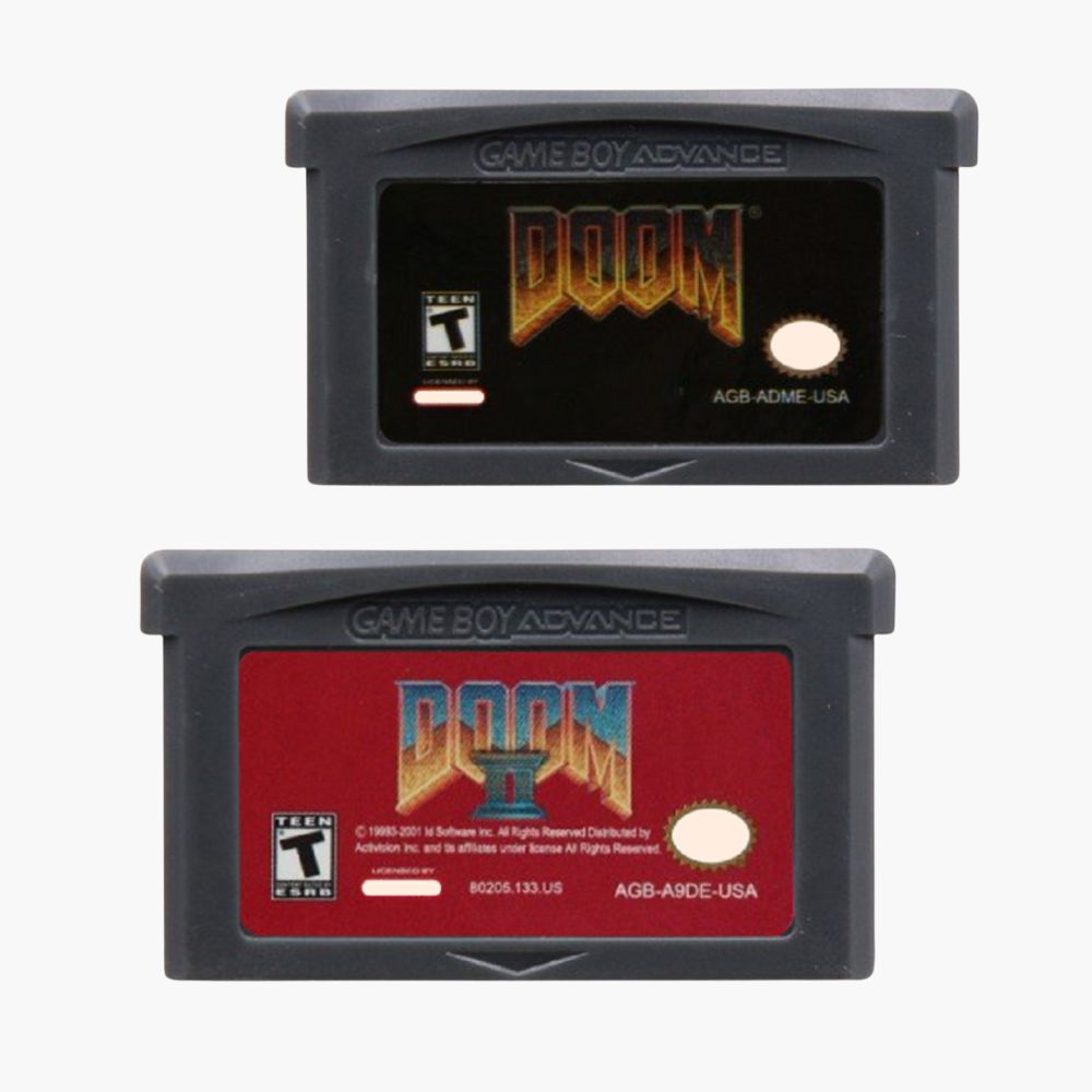DOOM Series 32 Bit GBA Game Ca - مراجعة Retro Gaming Handheld وسعره