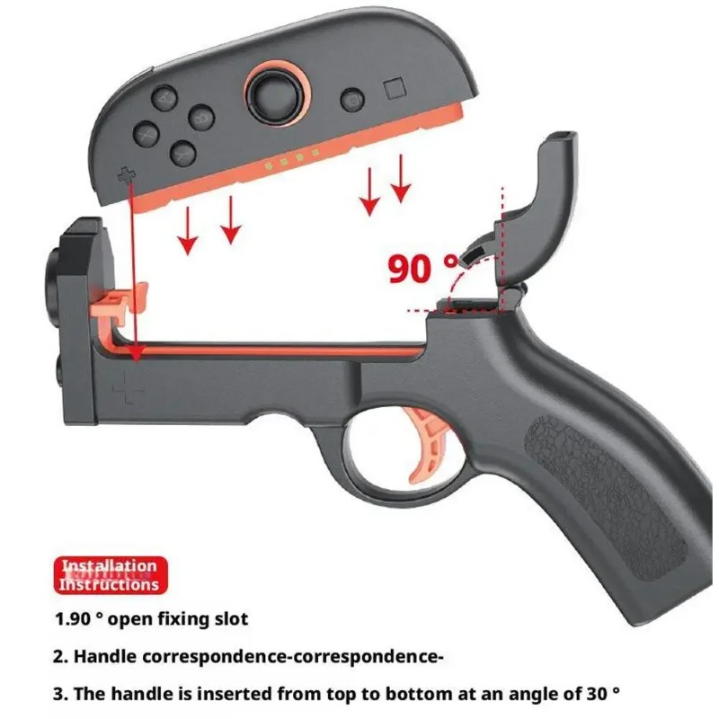 For Switch2 Game Gun Controlle - مراجعة Retro Gaming Gun وسعره