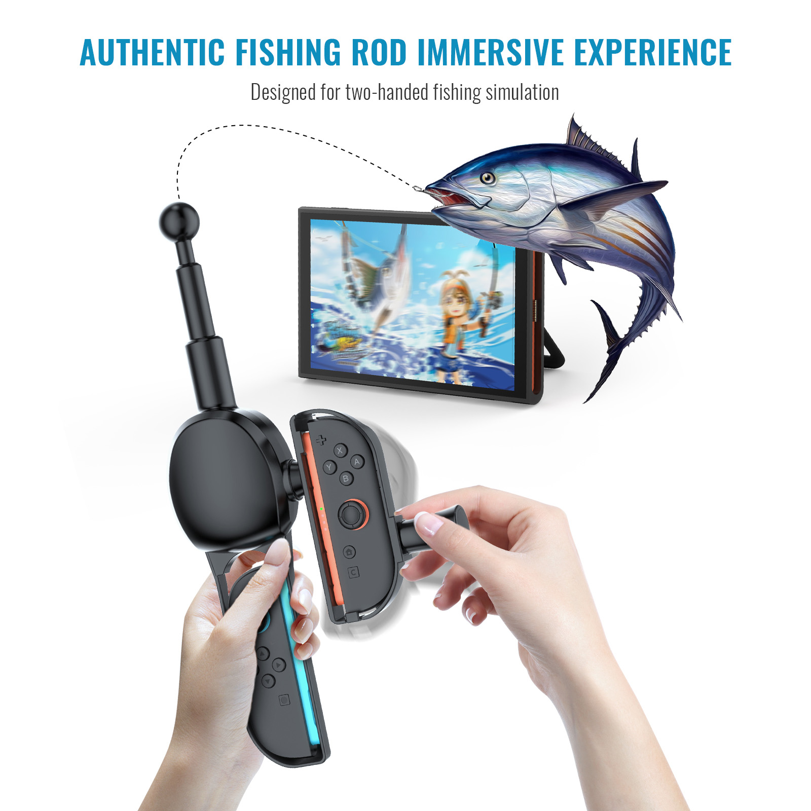 Fishing Rod NS2285 for Switch  - مراجعة Retro Gaming Gun وسعره