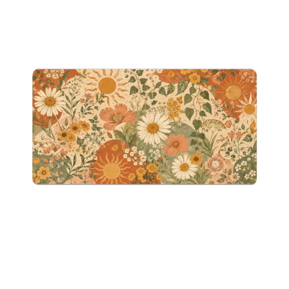Retro Sunflower Pattern Full-S - مراجعة Retro Gaming Xl وسعره