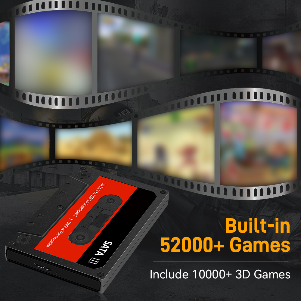 Batocera 500G/2T Emulator Game - مراجعة Retro Gaming Hdd وسعره