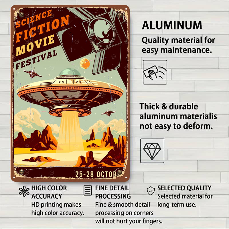 Sci-Fi Movie Festival Poster M - مراجعة Retro Gaming Festival وسعره
