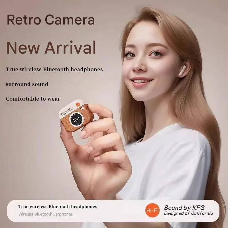 Q86 Retro Camera Wireless Earb - مراجعة Retro Gaming Cable وسعره