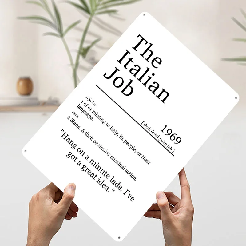 Italian Job Poster Customized  - مراجعة Retro Gaming Jobs وسعره