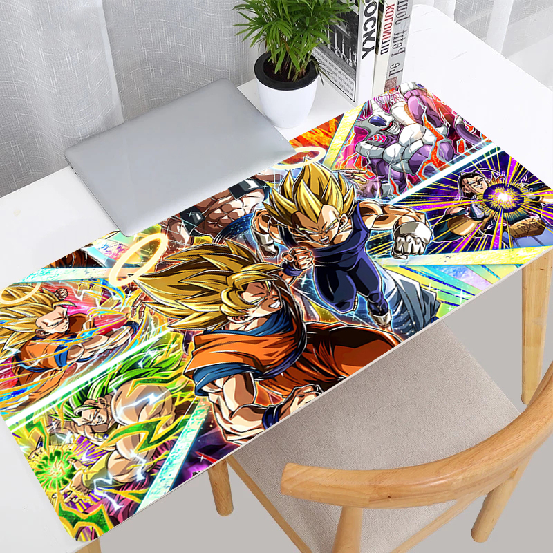 Retro DBZ Themed Mouse Pad HD  - مراجعة Retro Gaming Keyboard And Mouse وسعره