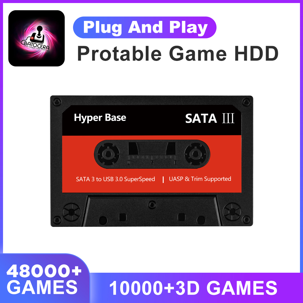 Batocera 35.linux 500G Externa - مراجعة Retro Gaming Hdd وسعره