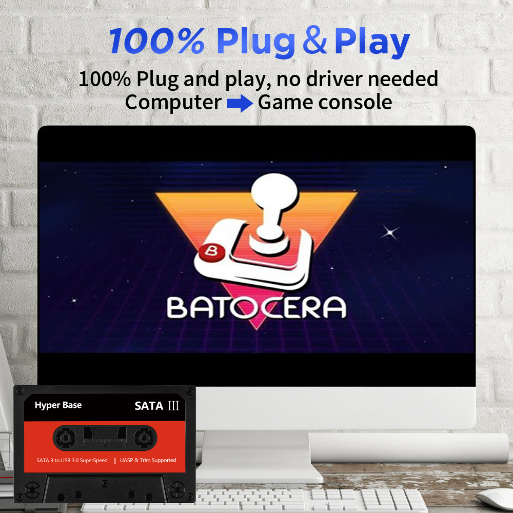 Batocera 35.linux 500G Externa - مراجعة Retro Gaming Hdd وسعره