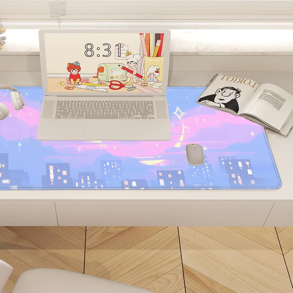 Paris Skyline Desk Mat Lo-fi R - مراجعة Retro Gaming Paris وسعره