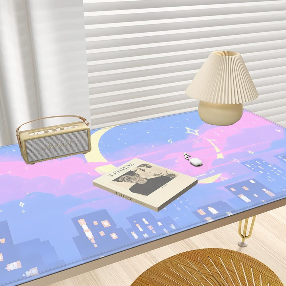 Paris Skyline Desk Mat Lo-fi R - مراجعة Retro Gaming Paris وسعره
