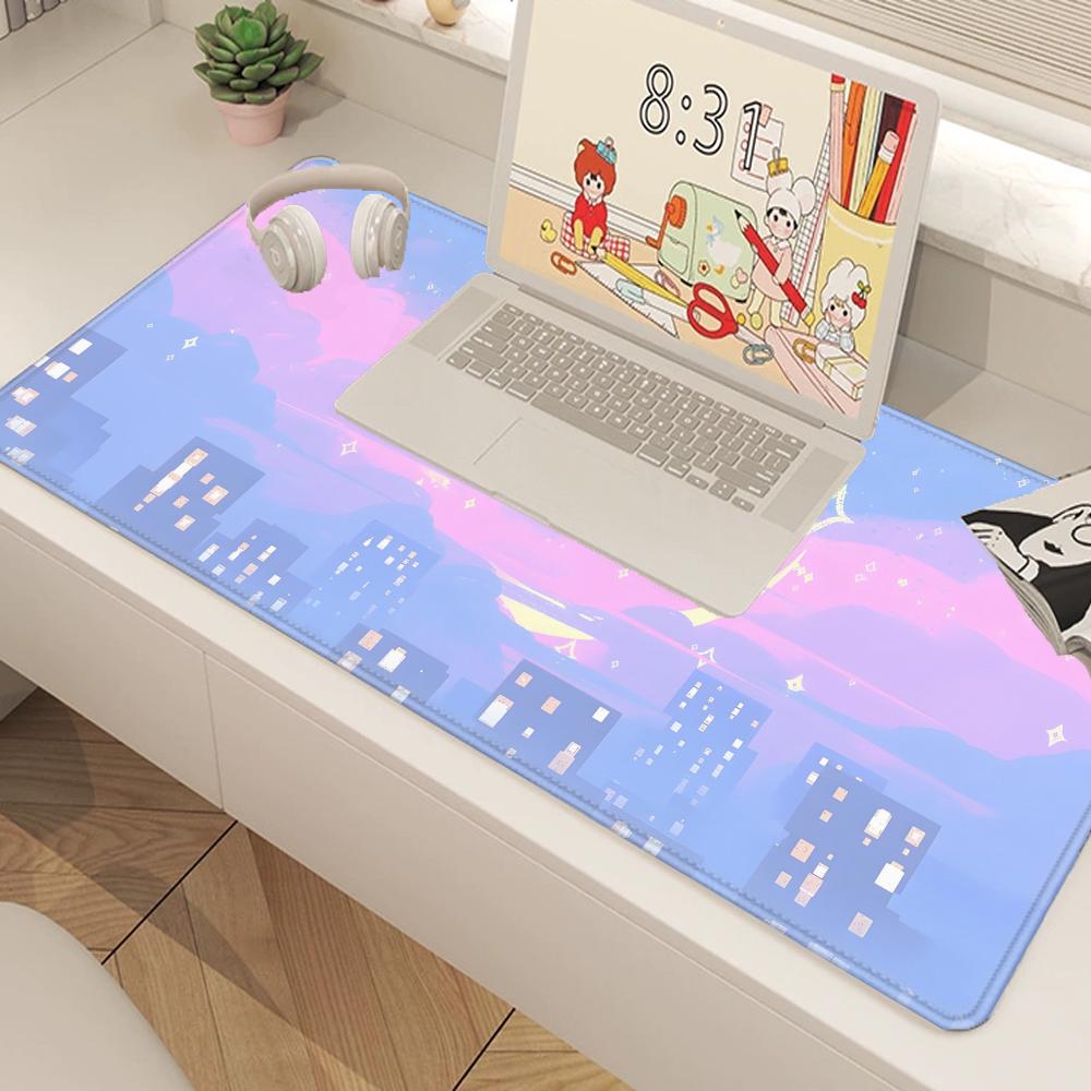 Paris Skyline Desk Mat Lo-fi R - مراجعة Retro Gaming Paris وسعره