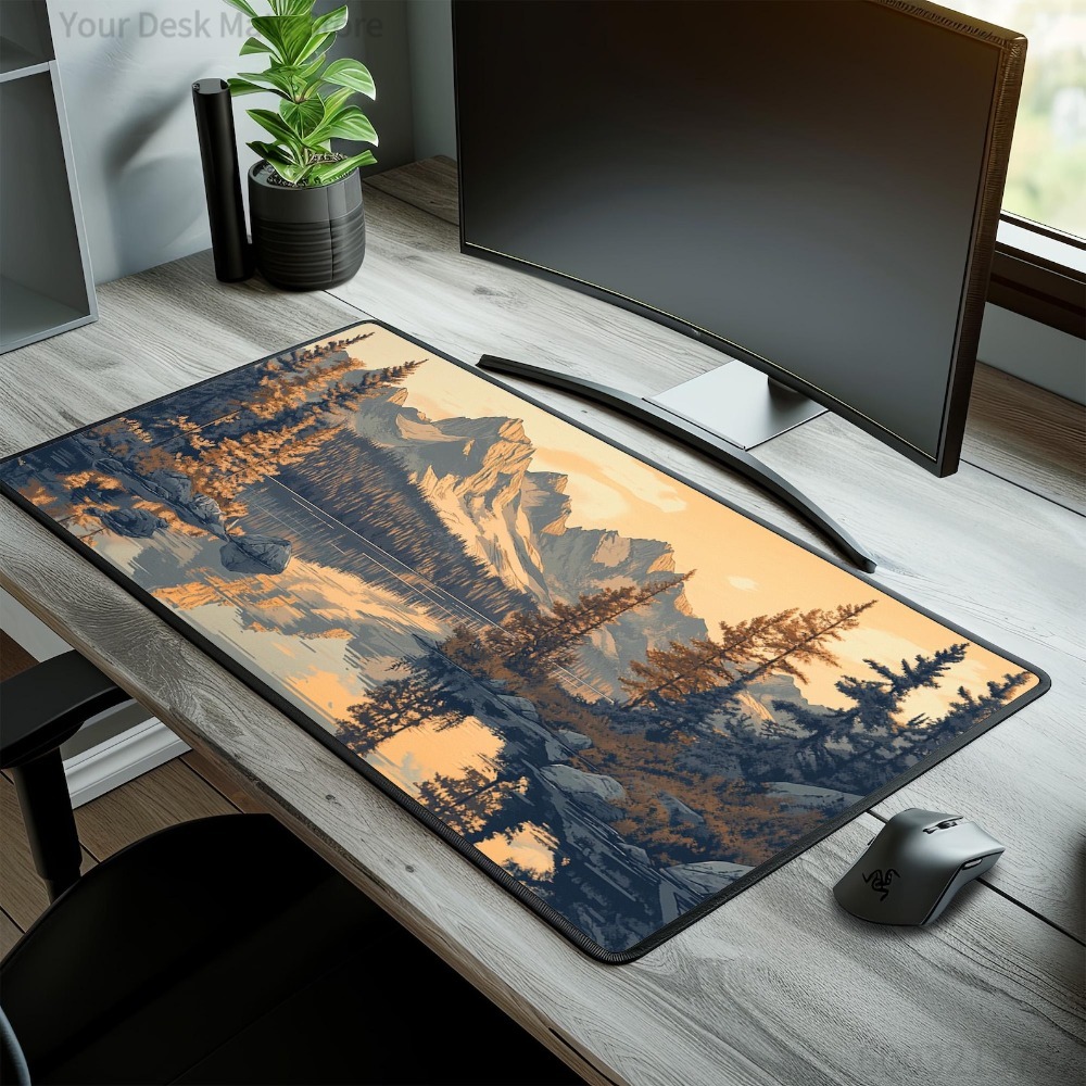 Retro Art Mountain Landscape D - مراجعة Retro Gaming Xl وسعره