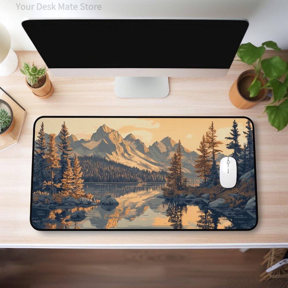 Retro Art Mountain Landscape D - مراجعة Retro Gaming Xl وسعره