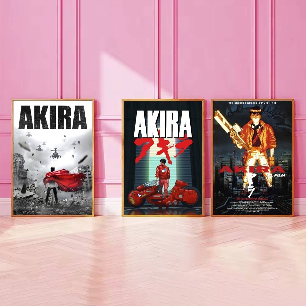 Akira Anime Paper Poster Retro - مراجعة Retro Gaming Wallpaper وسعره