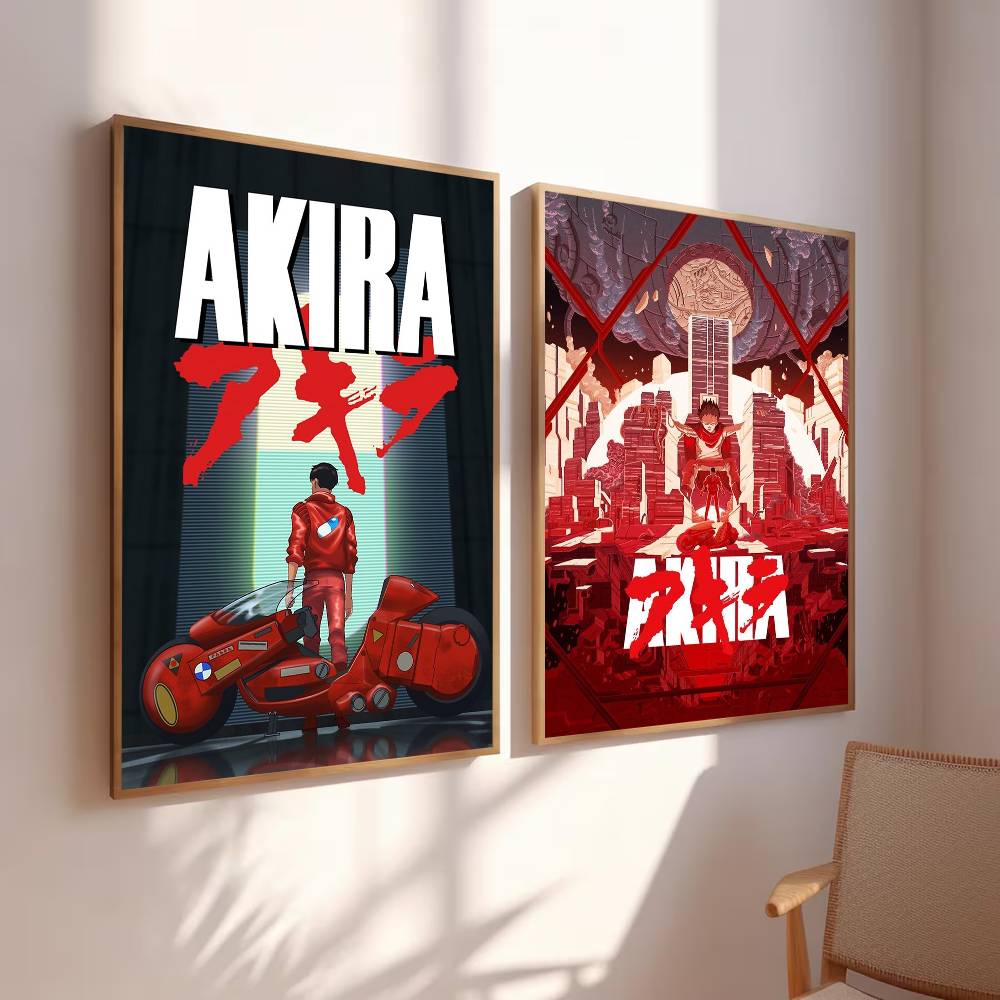 Akira Anime Paper Poster Retro - مراجعة Retro Gaming Wallpaper وسعره