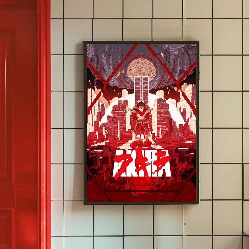 Akira Anime Paper Poster Retro - مراجعة Retro Gaming Wallpaper وسعره