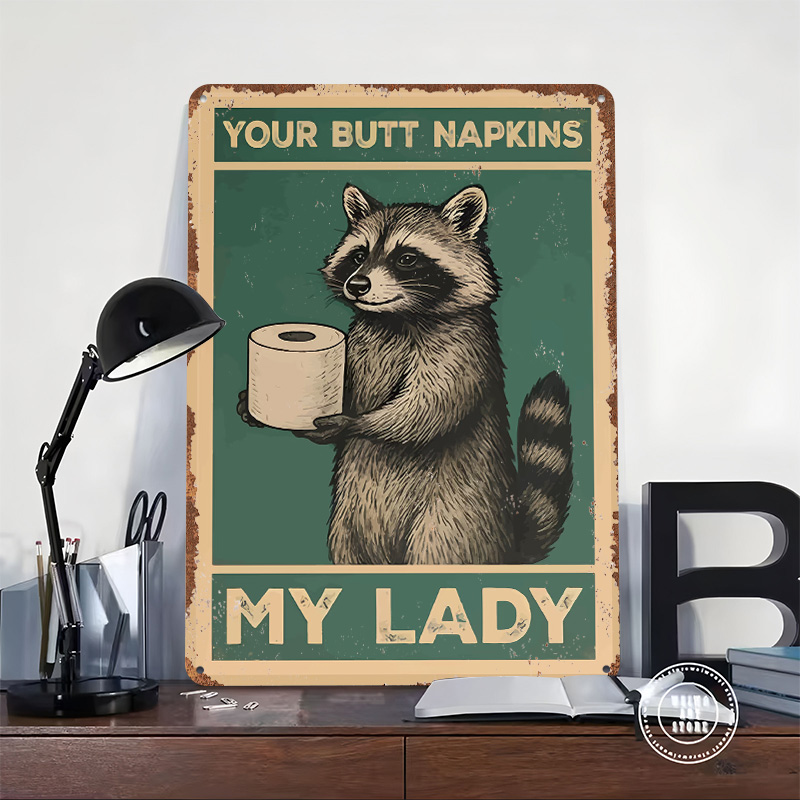 Raccoon With Toilet Paper Funn - مراجعة Retro Gaming Wallpaper وسعره