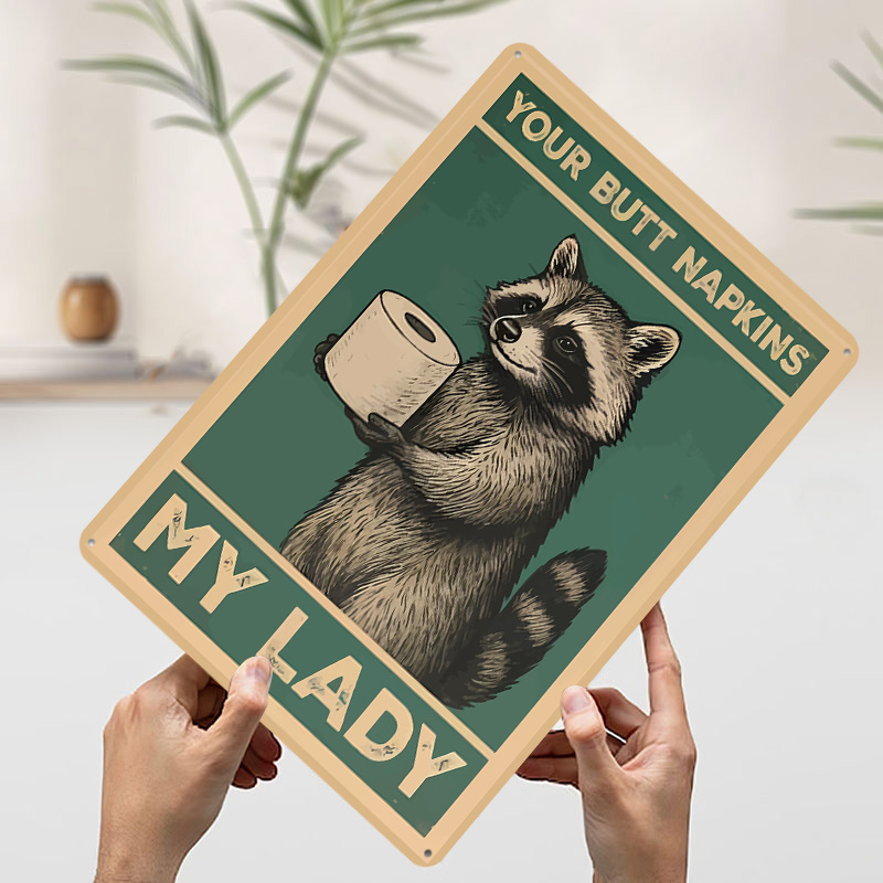 Raccoon With Toilet Paper Funn - مراجعة Retro Gaming Wallpaper وسعره