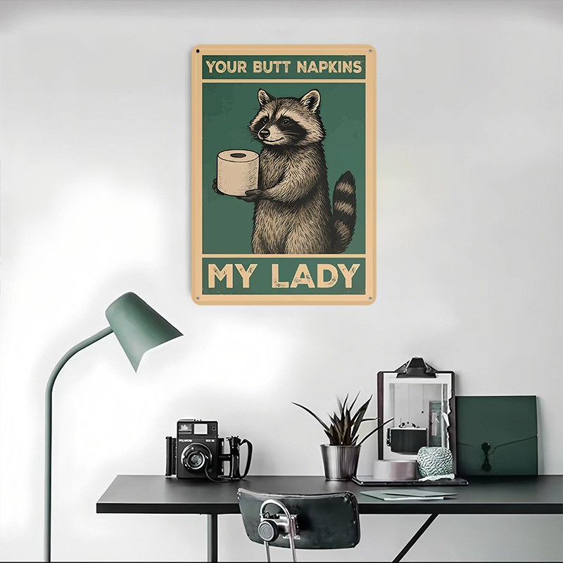 Raccoon With Toilet Paper Funn - مراجعة Retro Gaming Wallpaper وسعره