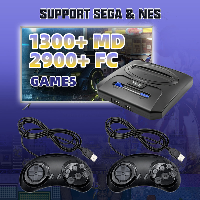 16Bit Retro Game Console 4K HD - مراجعة Retro Gaming Cable وسعره