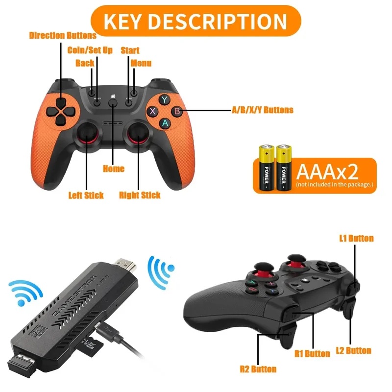 X2 Ultra Pro Retro Game Stick  - مراجعة Retro Gaming Com وسعره