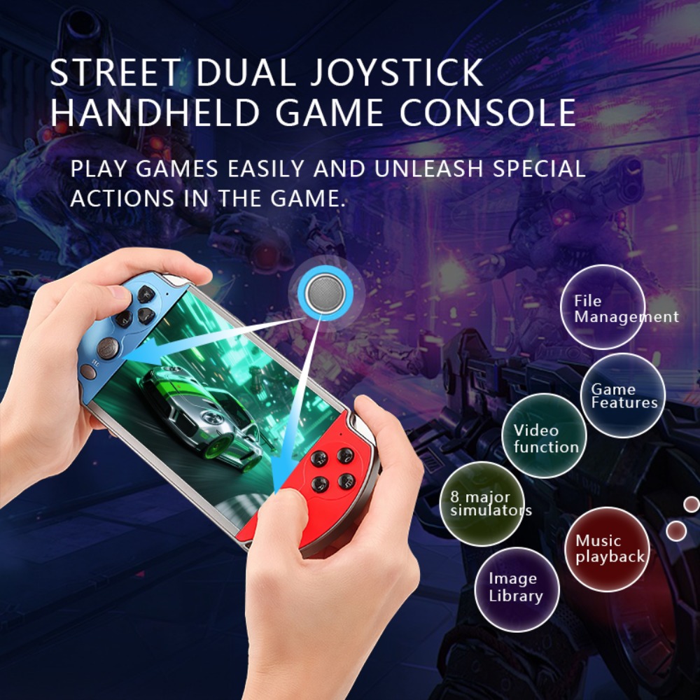 X7 Plus Handheld Game Console  - مراجعة Retro Gaming Com وسعره