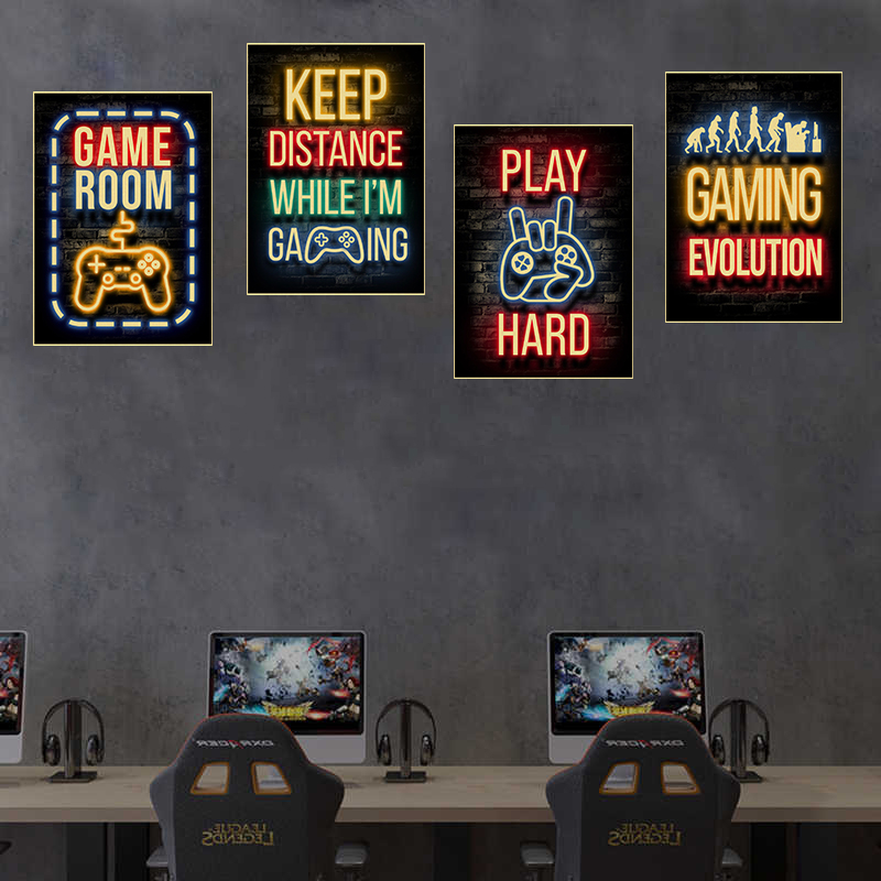 Retro Gaming Quotes Posters Ga - مراجعة Retro Gaming Wallpaper وسعره