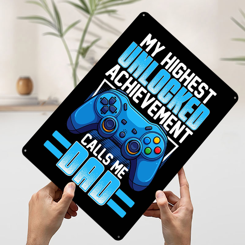 Gaming Dad Achievement Tin Pos - مراجعة Retro Gaming Achievements وسعره