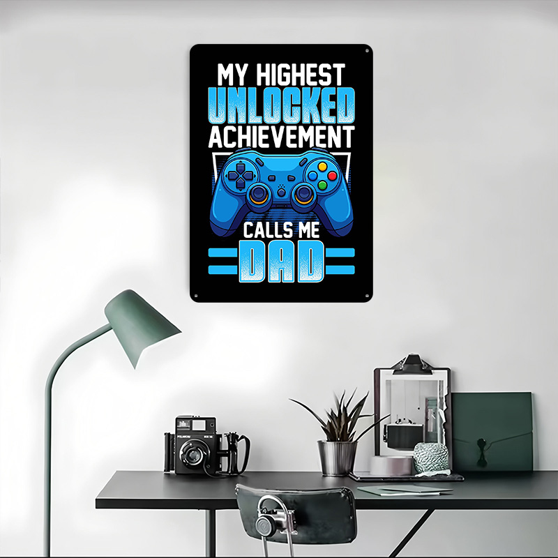 Gaming Dad Achievement Tin Pos - مراجعة Retro Gaming Achievements وسعره